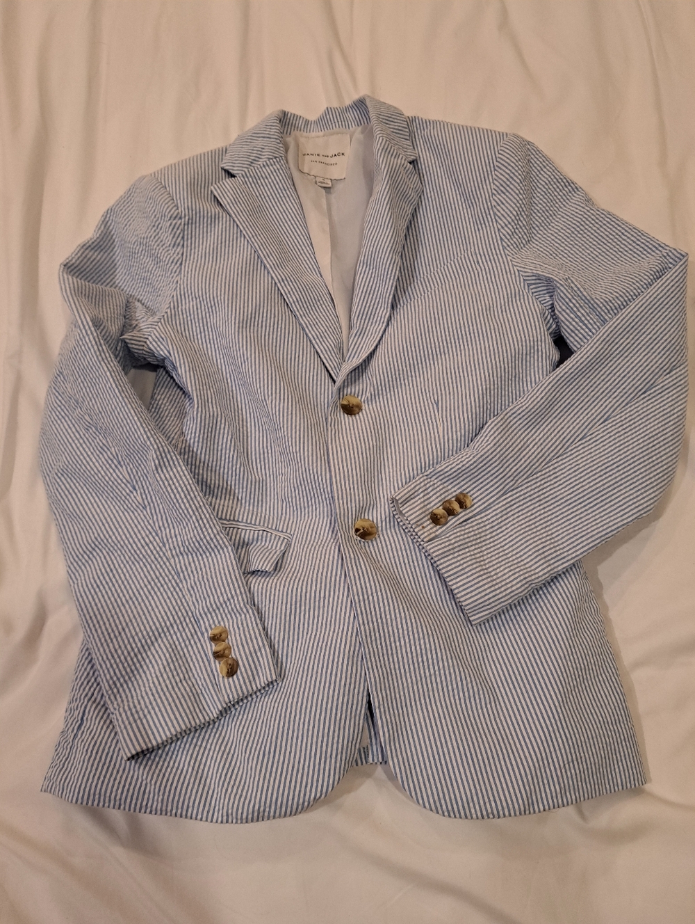 Size 18 Janie And Jack Seersucker Suit